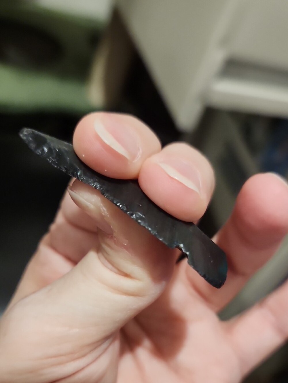 Pyrite Nugget, Obsidian Arrowhead, Mahogany Obsidian Arrowhead - Picture 12 of 12